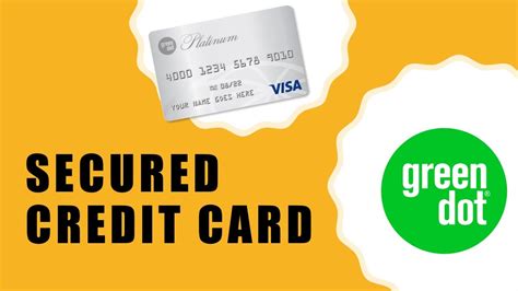 Secured Credit Card Offered By Green Dot Bank.